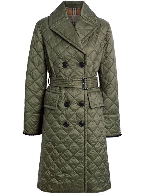 burberry jacke grün|Burberry coats for women.